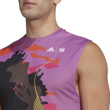 adidas x Thebe Magugu Tennis Tank Top New York Sleeveless Violet Men